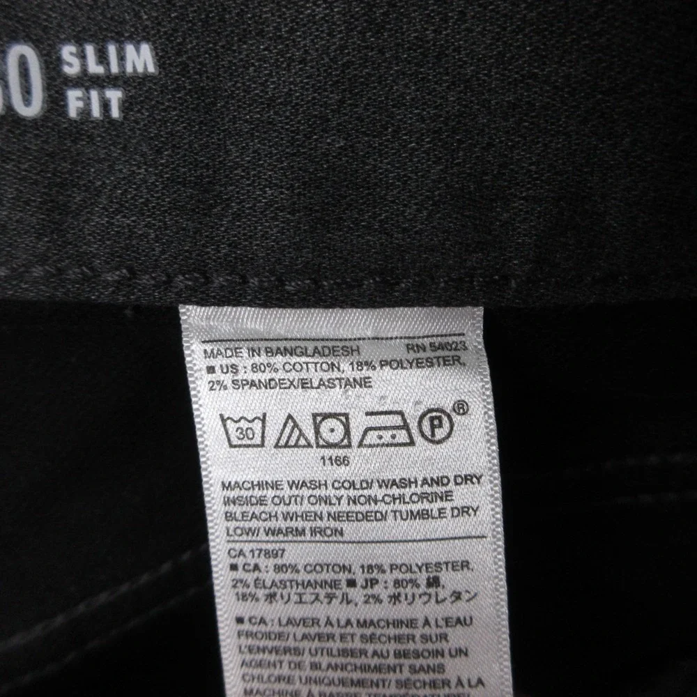 Banana Republic Pants Mens 36x30 Gray Travel Jean Slim Fit Stretch‎ Comfort EUC
